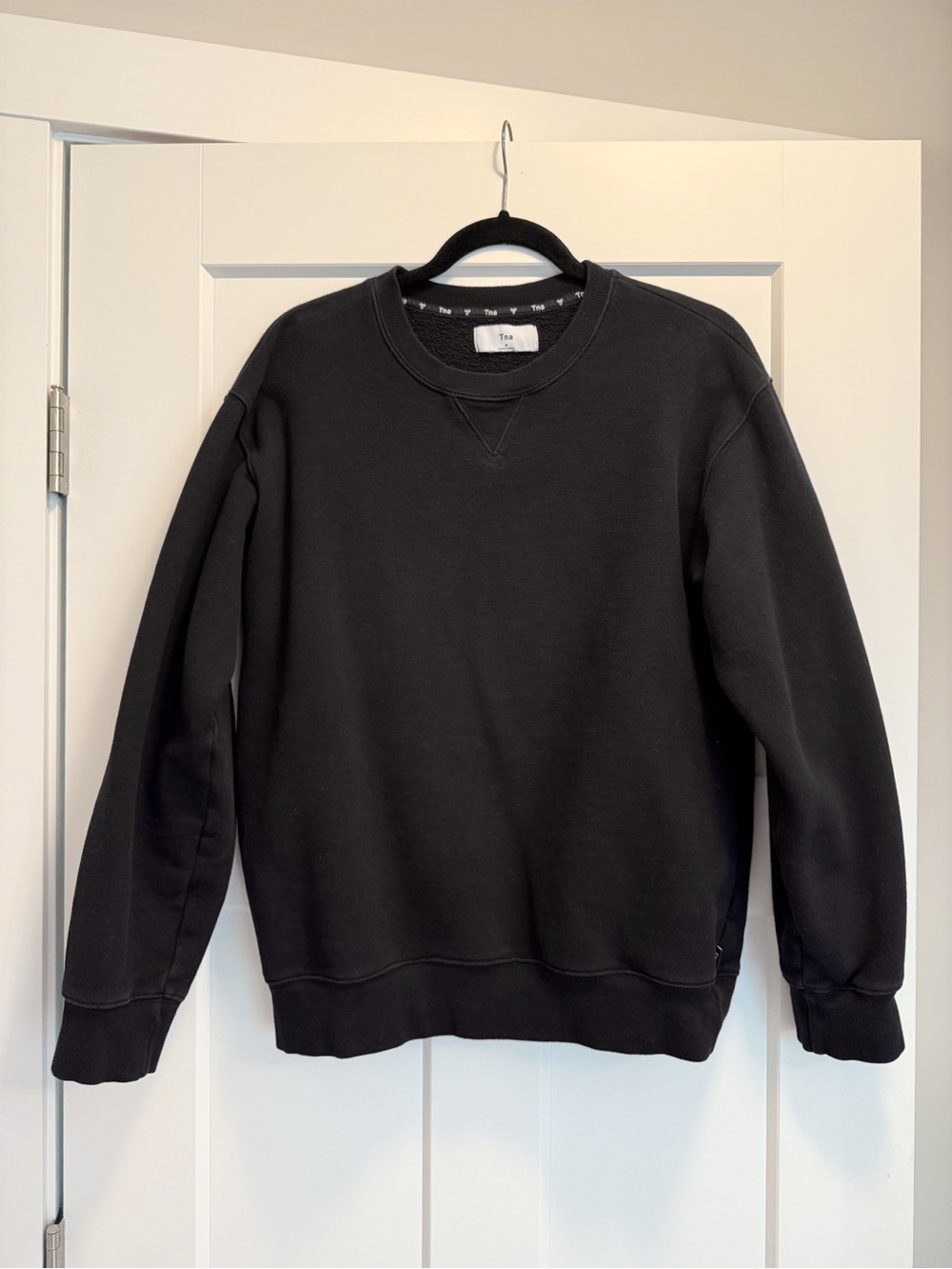 TNA Black Crewneck Sweatshirt